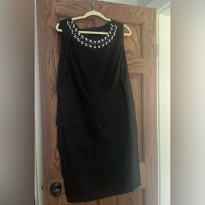 NWT Black special occasion dress 18W